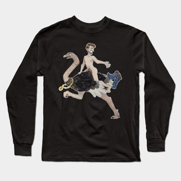 Alligatoah - Reiten Long Sleeve T-Shirt by ShaShaRabi